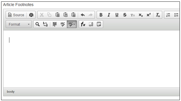 article footnotes