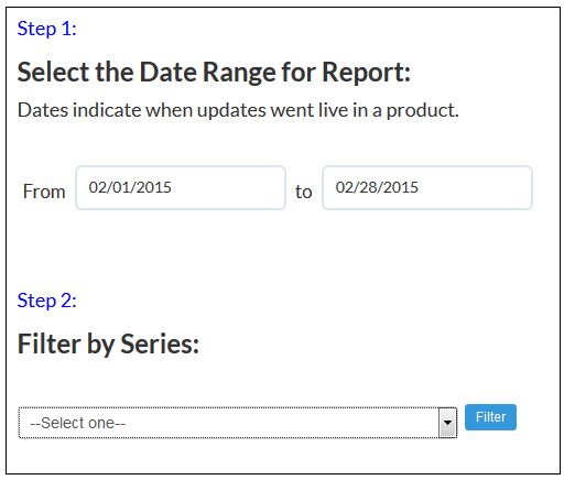 date range