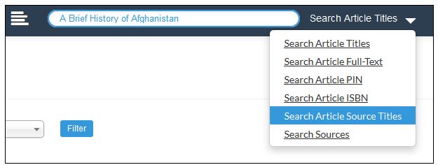 search article source titles