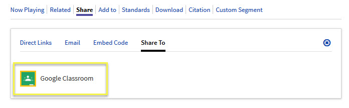 Add a Classroom Share Button, Google Classroom